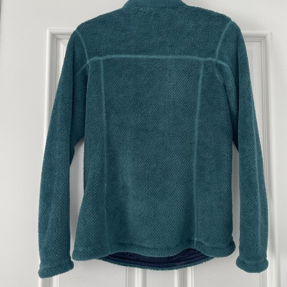 Patagonia Deep Green Fleece Pullover Medium - Picture 5 of 8